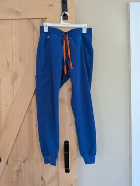 Figs Zamora Jogger Scrub Pants M Winning Blue